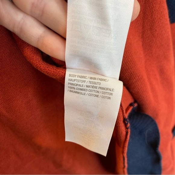 Rachel Hollis Rust Varsity Cardigan Sweater Texas Longhorn Southwestern Women XL - Picture 5 of 6